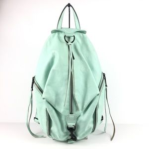 Rebecca Minkoff Julian Mint Green Leather backpack